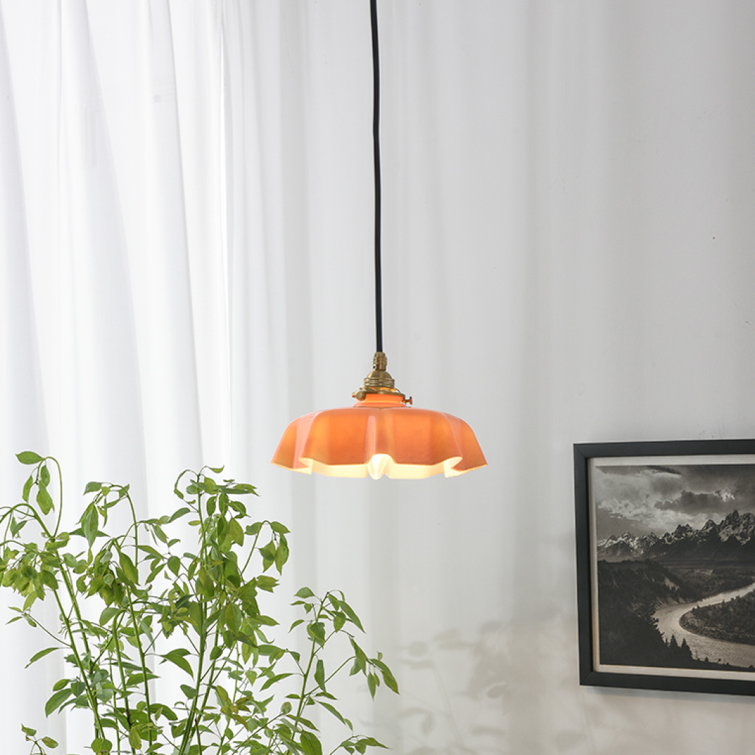 Lámpara colgante Fleur E27
