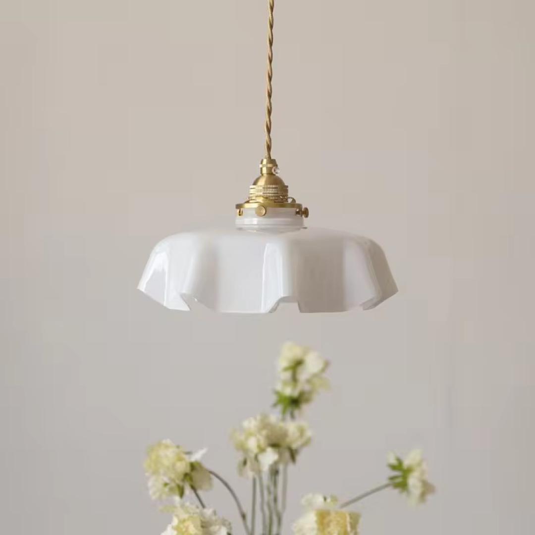Lámpara colgante Fleur E27